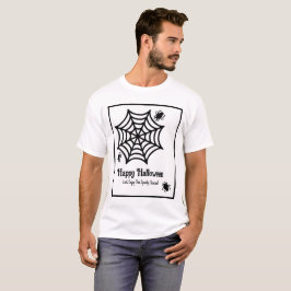 Personlig Spindelnät Halloween T Shirt