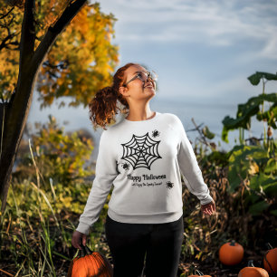 Personlig Spindelnät Halloween T Shirt