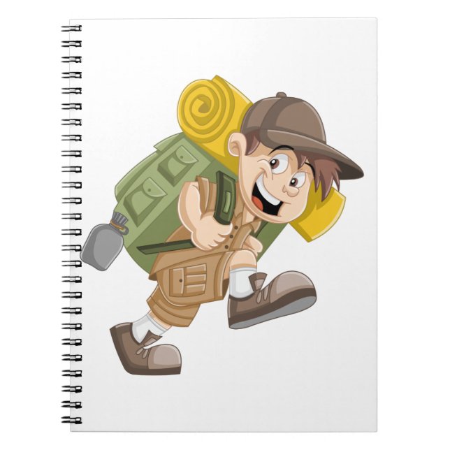 Personlig Spiral bärbar dator med foton Anteckningsbok (Framsidan)