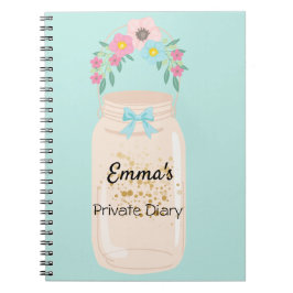 Personlig Spiral fotbok för privat dagbok i fotbol Anteckningsbok