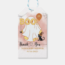 Personlig Spooky Boo Babydusch Märkre