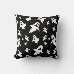 Personlig Spooky Halloween Spöken Throw Cushion Kudde