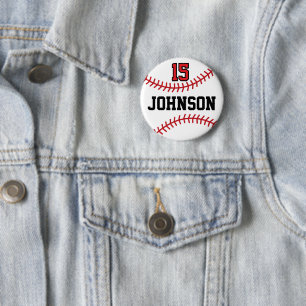 Personlig Sport Baseball / Softball Button Knapp