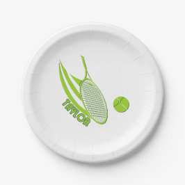 Personlig Sports with Namn tennis