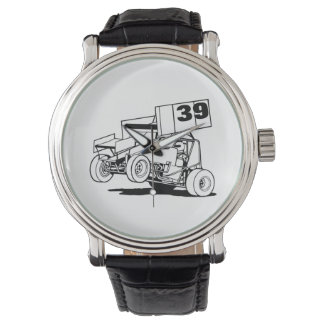 Personlig Sprint Car Hat, Anpassa den Armbandsur