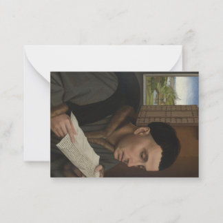 Personlig St. Ivo-advokatens Prayer Card Anteckningskort
