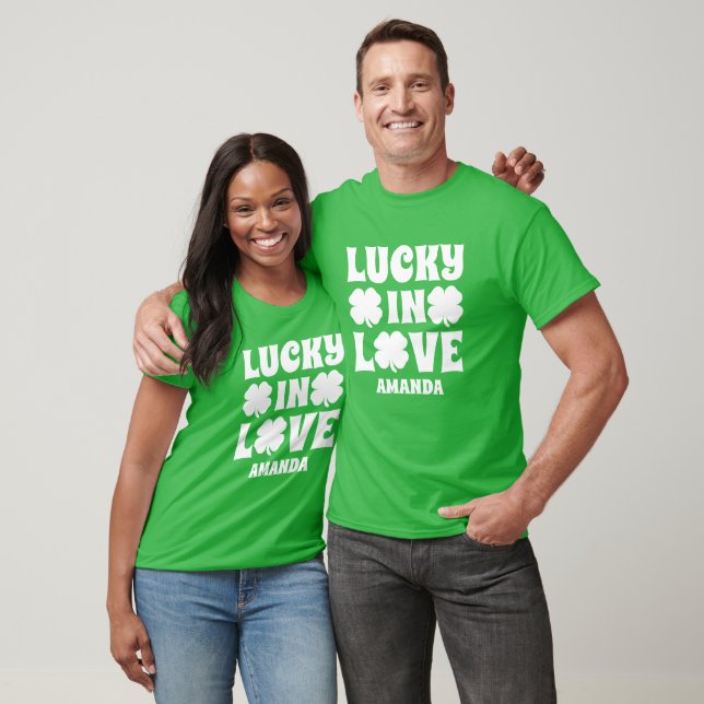 Personlig St patrick's day Bachelorette Party T Shirt (Unisex)