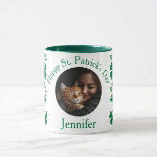 Personlig St. Patrick's Day - Cat Lovers Gift Mugg