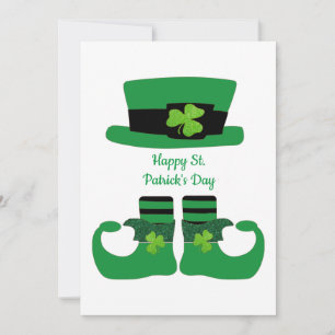 Personlig St. Patrick's Day Leprechaun-kort