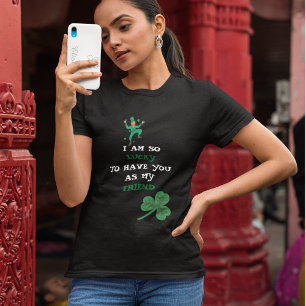 Personlig St. Patrick's Day Women's Basic T-Shi T Shirt