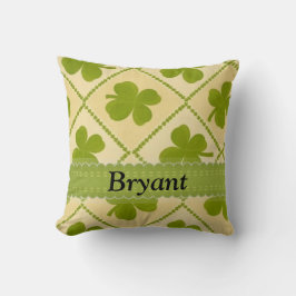 Personlig St Patrick's Lucky Irish Pillow Kudde
