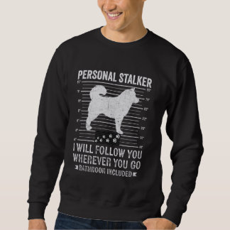 Personlig stalker Alaska Malamute Hund älskare Own Lång Ärmad Tröja