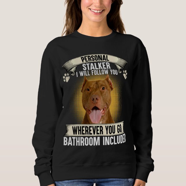 Personlig Stalker jag följer efter dig amerikanska T Shirt (Framsida)