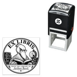 Personlig stämpel för skoformad näbb Ex Libris-bok