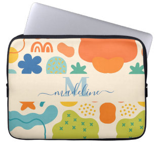 Personlig Stänk Abstrakten Laptop sleeve vid Färg