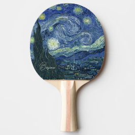 Personlig-Starry Night-Vincent van Gogh Pingisracket