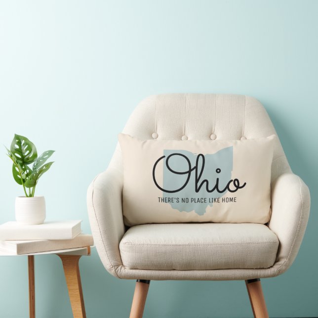 Personlig Staten Dekorativ kudde - Ohio (Stol)