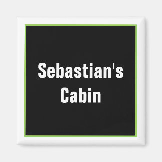 Personlig Stateroom-dörrmarkör Magnet