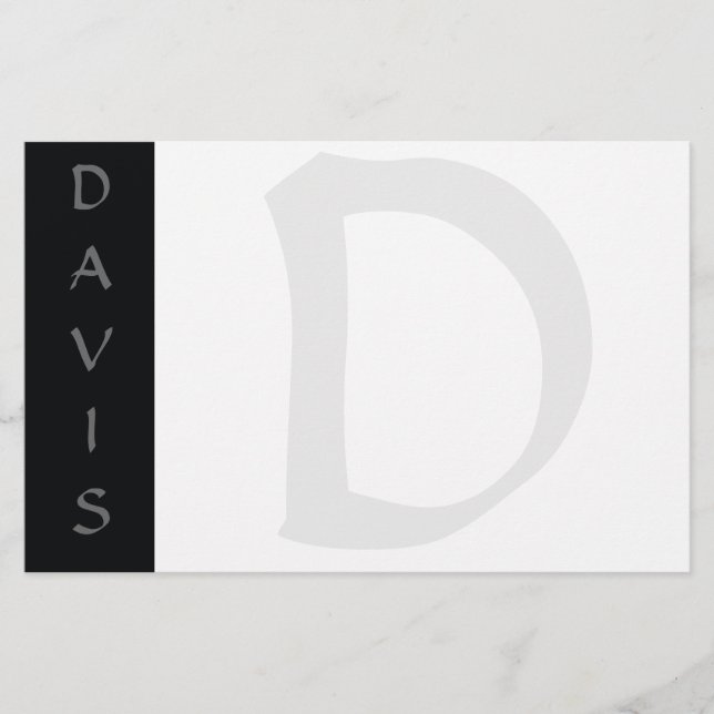 Personlig Stationär eller Inbjudan (Framsida)