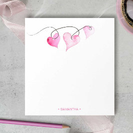 Personlig Stationeri för vattenfärghäst för Rosa , Anteckningsblock