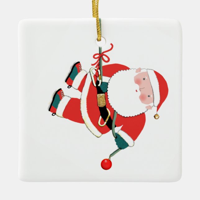 Personlig Sten Klätteramiska prydnadsföremål Julgransprydnad Keramik (Framsida)