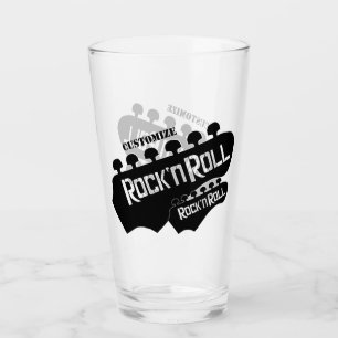 Personlig Sten & Roll Glaskopp
