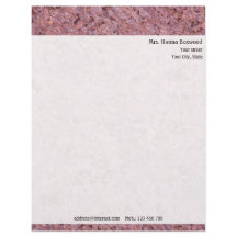 Personlig stenstruktur med returadressen