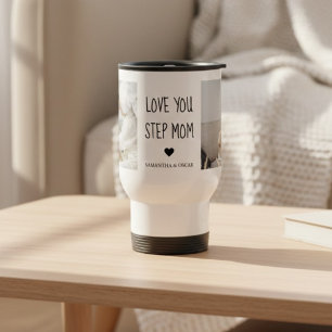 Personlig Step Mom med Foto – Anpassad present Resemugg