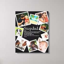 Personlig Stepdad Namn Definition 9 Photo Canvastryck