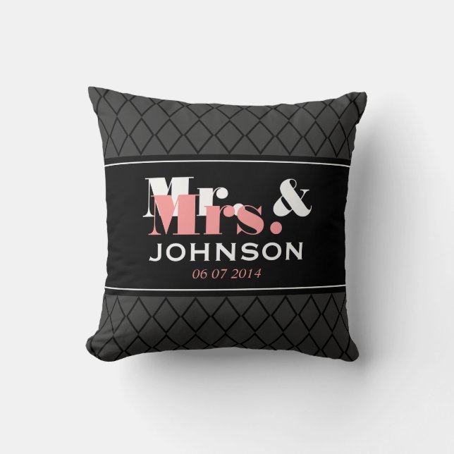 Personlig stil och dekorativ kudde elegant (Framsida)