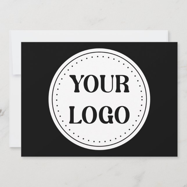 Personlig, stilfull, modern och minimal julkort (Framsida)