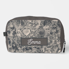Personlig Stilfull Svart Paris Toile Design