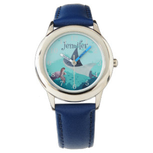 Personlig Stingray and Turtle under Sea Armbandsur