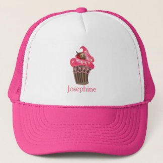 Personlig Stollig Rosa Cuptårta sockel Keps