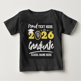 Personlig stolt familj examenklass 2026 t shirt