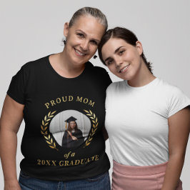 Personlig Stolt mamma till en examen Foto Examen T Shirt