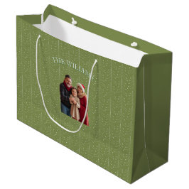 Personlig stor familjefoto i pastellfärger