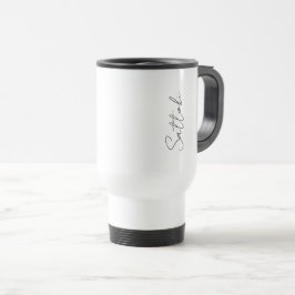 Personlig stor namnmärkning 40oz isolerad mugg