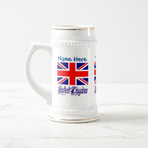 Personlig Storbritannien Flagga Arv Sejdel