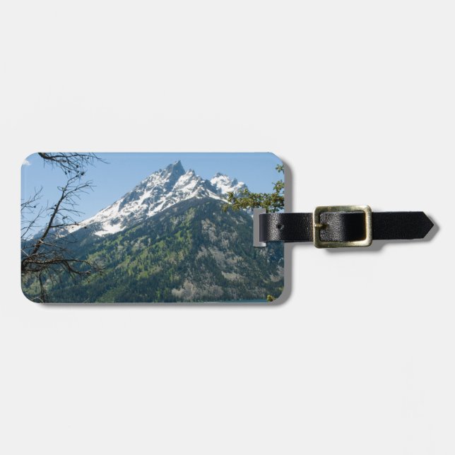 Personlig storslagen lätt legitimation för Teton Bagagebricka (Horisontell Framsida)