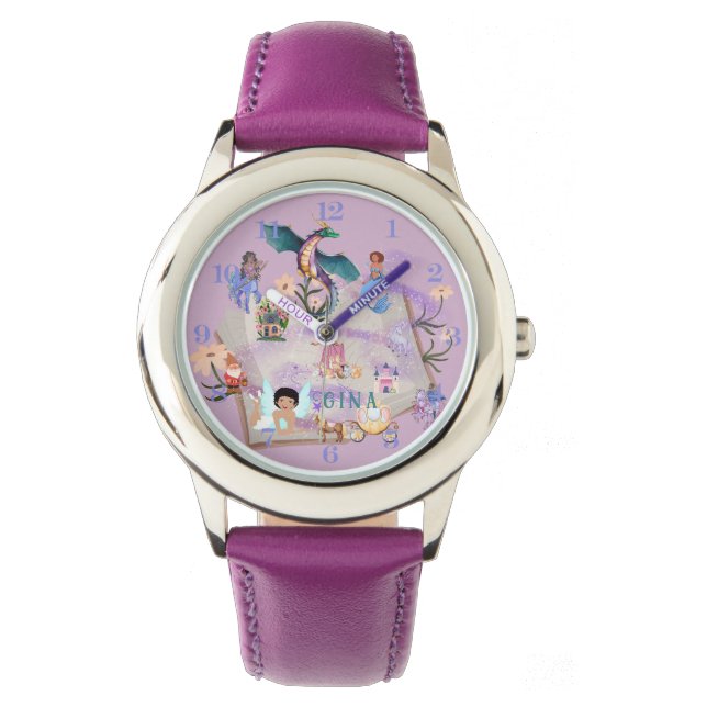 Personlig Story Bok Armbandsur (Framsida)