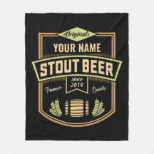 Personlig Stout Mörk Beer Brewing Label Pub
