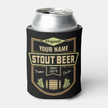 Personlig Stout Mörkt Öl Bryggeri Etikett Bar  