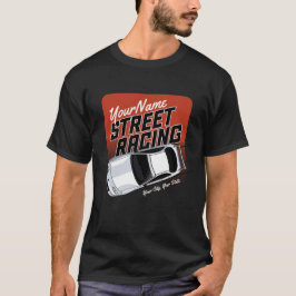Personlig Street Tävla Tävling Motorsport T Shirt