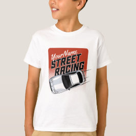 Personlig Street Tävla Tävling Motorsport T Shirt