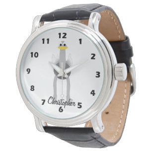 Personlig Strutsdesign Armbandsur