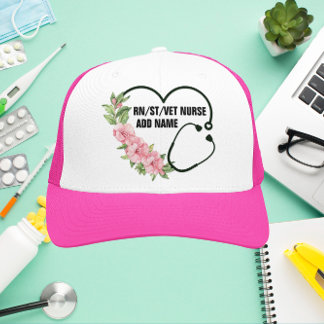 Personlig Student-registrerad-veteran Nurse Namn Keps