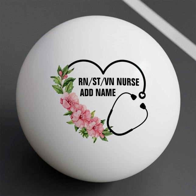 Personlig Student-registrerad-veteran Nurse Namn Pingisboll (Skapare uppladdad)