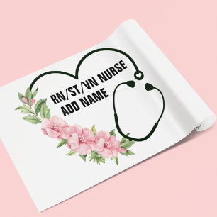 Personlig Student-registrerad-veteran Nurse Namn Presentpapper