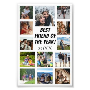 Personlig Studenten 13 Fotokollage Poster